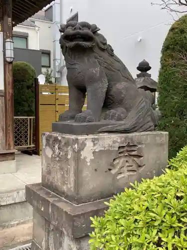 南谷寺の狛犬