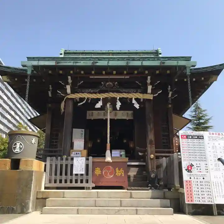 亀戸浅間神社の本殿・本堂