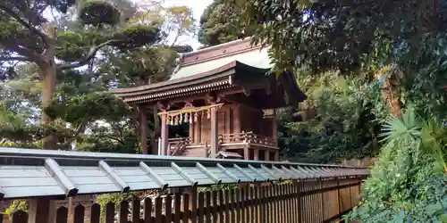 片瀬諏訪神社の本殿・本堂