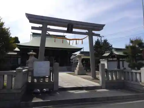 水元神社の鳥居