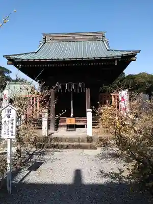板倉雷電神社の本殿・本堂