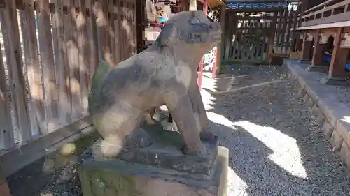 牛嶋神社の狛犬