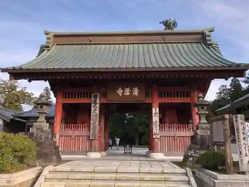 清澄寺の山門