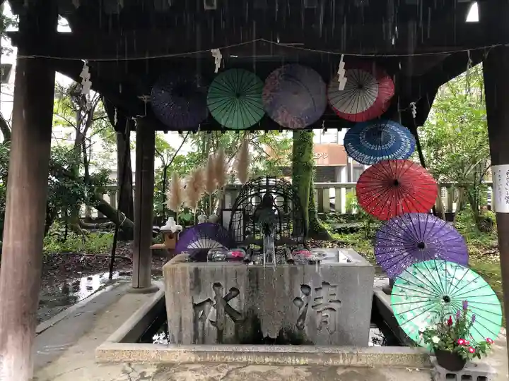 若宮神明社の手水舎