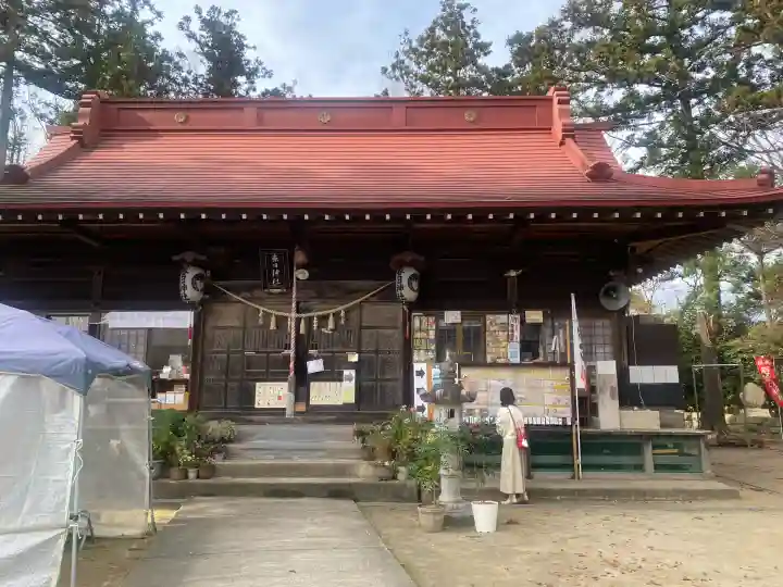 岡部春日神社~👹鬼門よけの🌺花咲く🌺やしろ~(福島県)