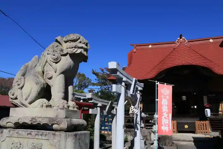 大鏑神社の狛犬