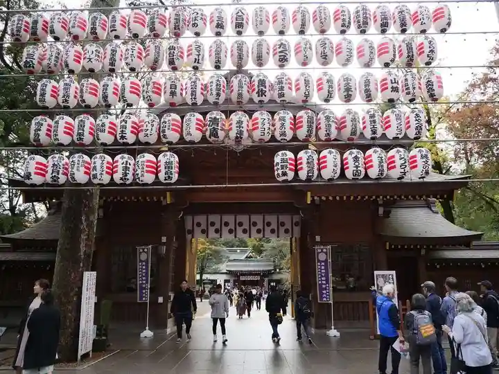 大國魂神社の山門・神門
