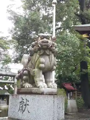 熊野神社の狛犬