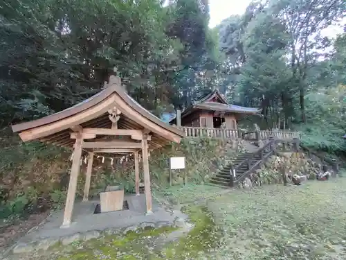大森神社の手水舎
