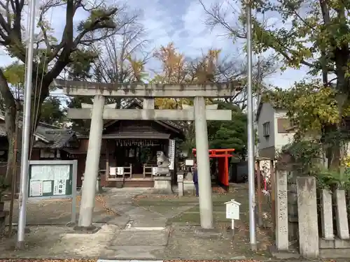 深島神社（柳原）の鳥居
