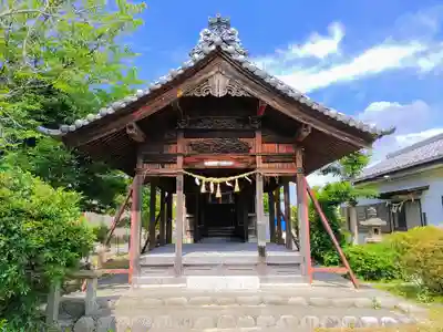 白山社（奥田大門）の本殿・本堂