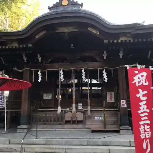 下谷神社の本殿・本堂