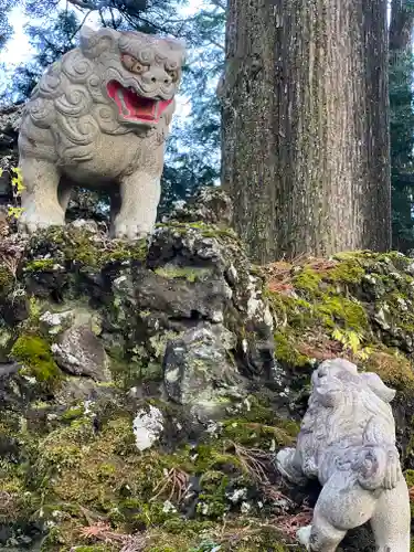 富士山東口本宮 冨士浅間神社の狛犬