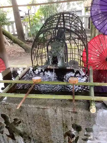 若宮神明社の手水舎