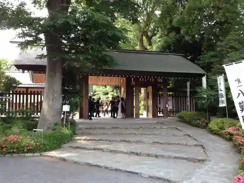阿佐ヶ谷神明宮の山門・神門