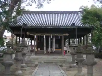 大歳神社の本殿・本堂