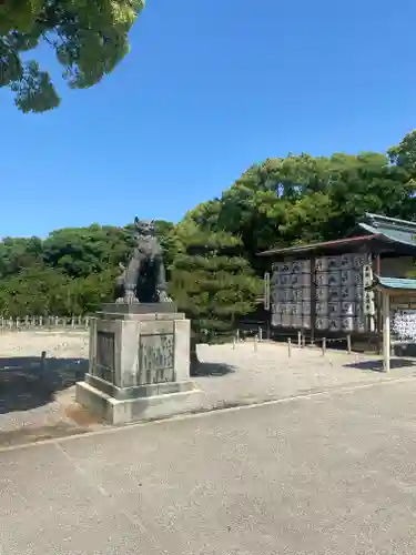 結城神社の狛犬