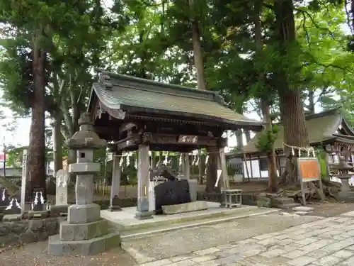 小室浅間神社の手水舎