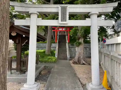 藤森稲荷神社の鳥居