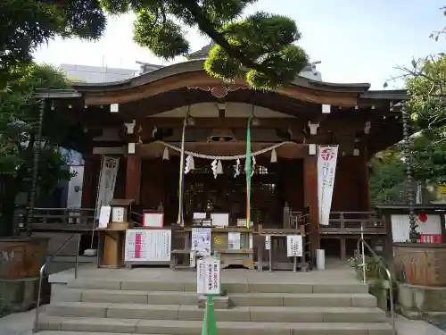 鳩森八幡神社の本殿・本堂