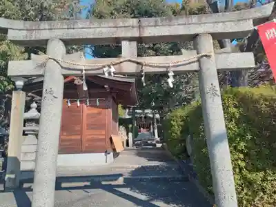 磯良神社(疣水神社)の鳥居