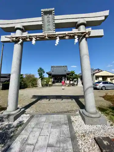 黒龍神社の鳥居