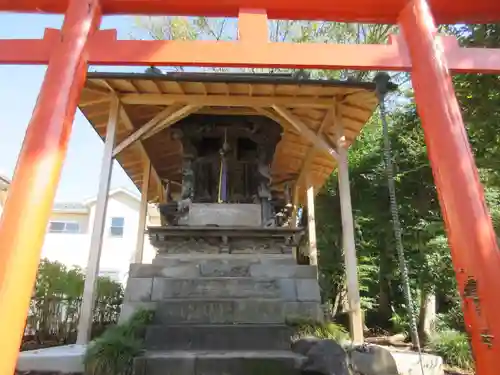 米本稲荷神社の鳥居