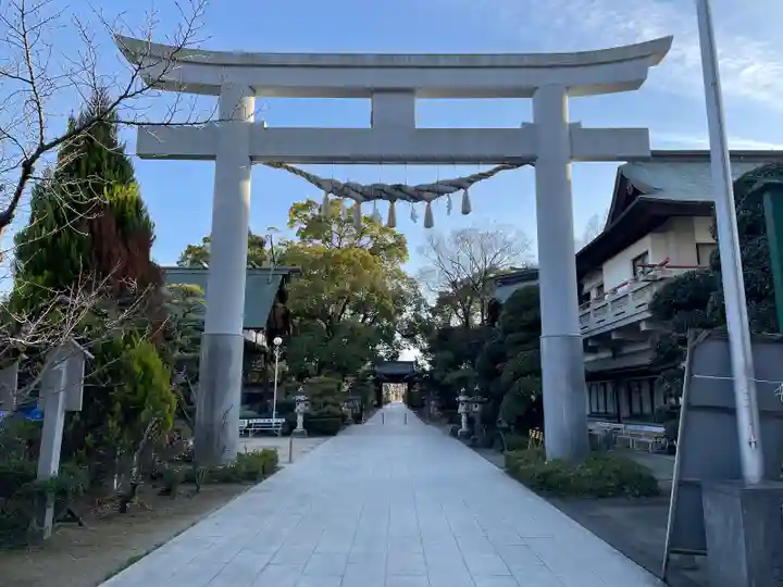 田村神社の鳥居