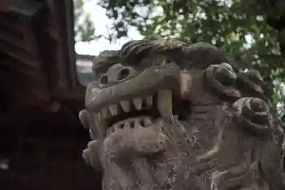 阿邪訶根神社の狛犬