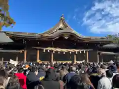 寒川神社の本殿