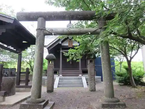 新町神社の鳥居