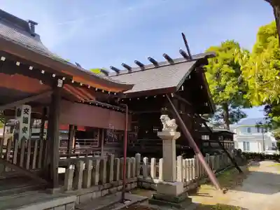 長良八劔社の本殿・本堂