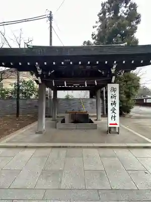 諏訪神社の手水舎