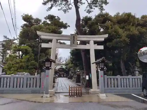 菊田神社の鳥居