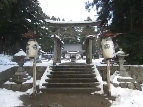 八幡宮の鳥居