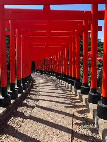 高山稲荷神社の鳥居