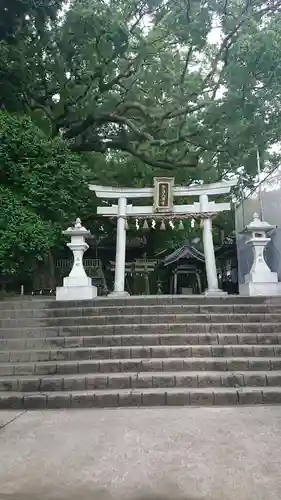 事任八幡宮の鳥居