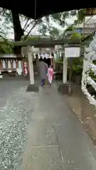 川越熊野神社の鳥居