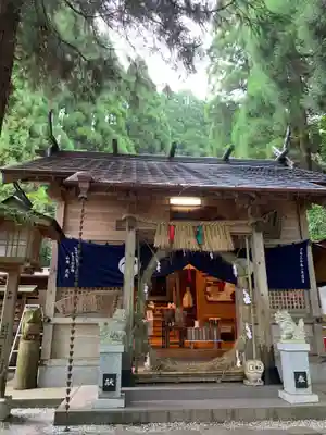 荒立神社の本殿・本堂