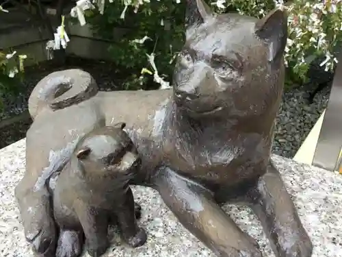 行田八幡神社の狛犬