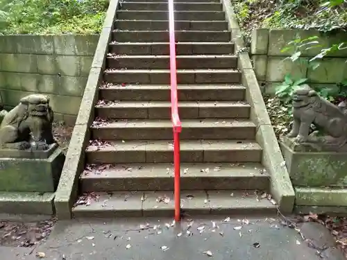 熊野神社の狛犬