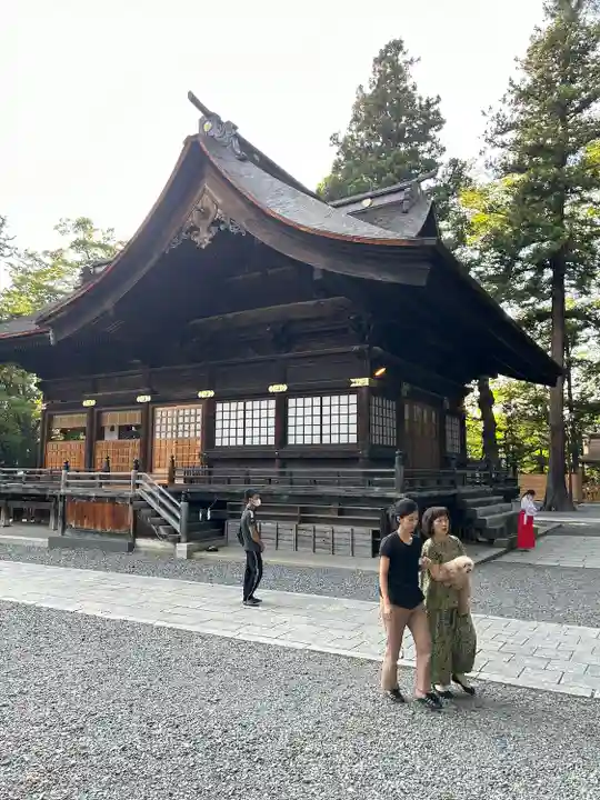 諏訪大社下社秋宮(長野県)