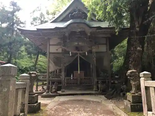 山神社の本殿