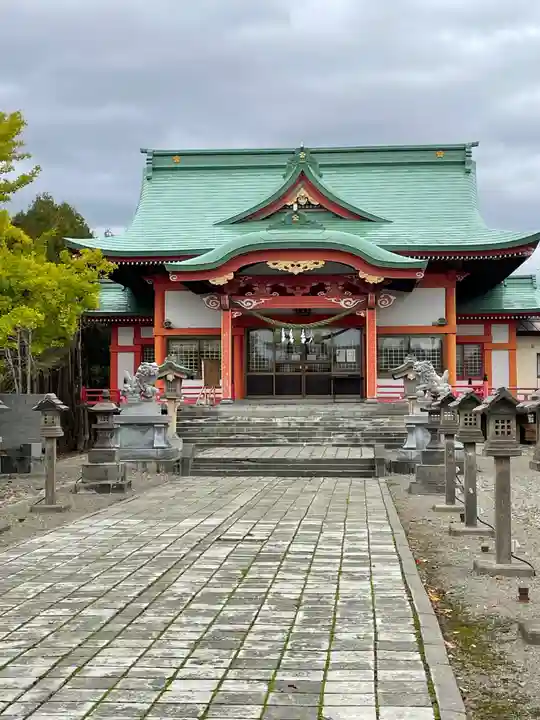 栗山天満宮の本殿・本堂
