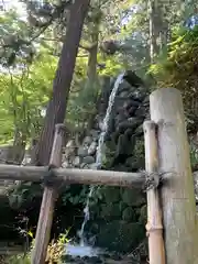 鳩ヶ嶺八幡宮の庭園