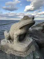 二見興玉神社の狛犬