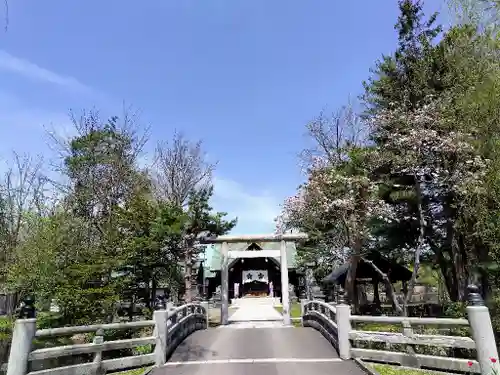 上川神社頓宮の鳥居