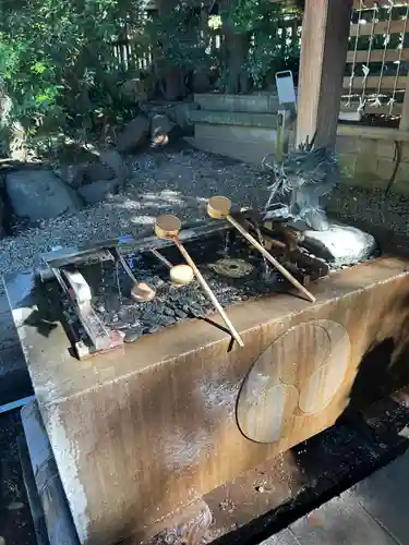 川越氷川神社の手水