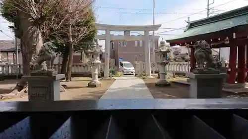 熊野神社の鳥居