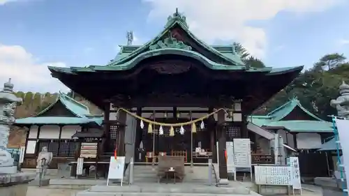 椎尾八幡宮の本殿